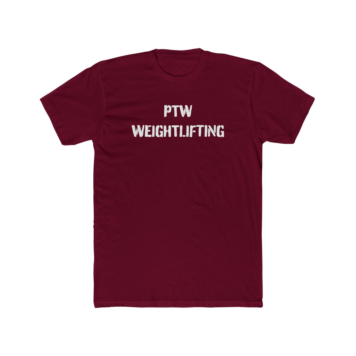 PTW Weightlifting Unisex Cotton Crew Tee