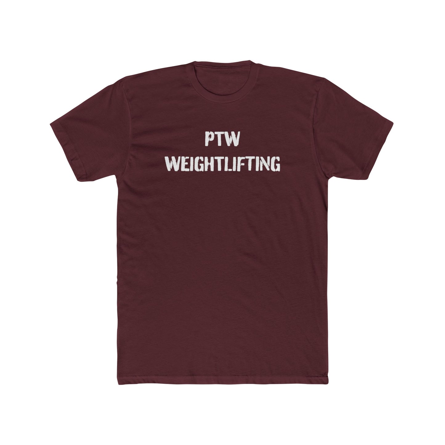 PTW Weightlifting Unisex Cotton Crew Tee