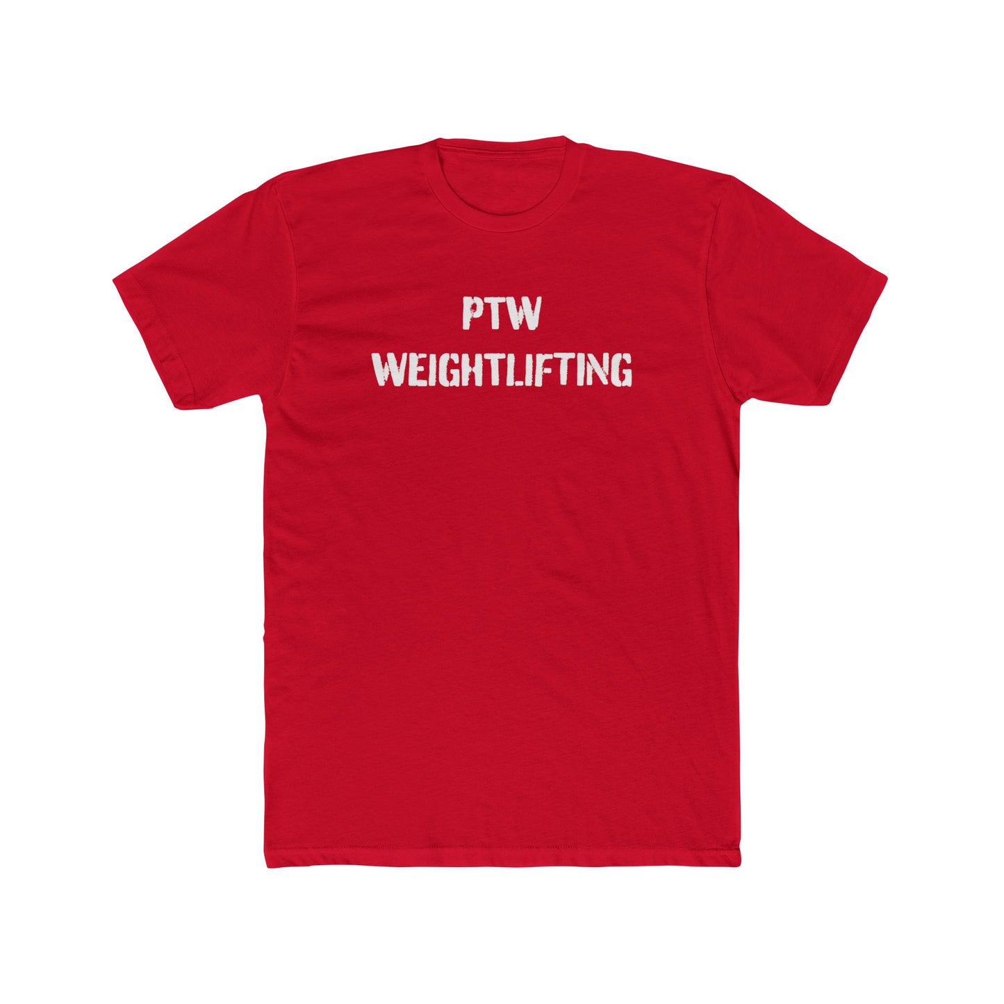 PTW Weightlifting Unisex Cotton Crew Tee