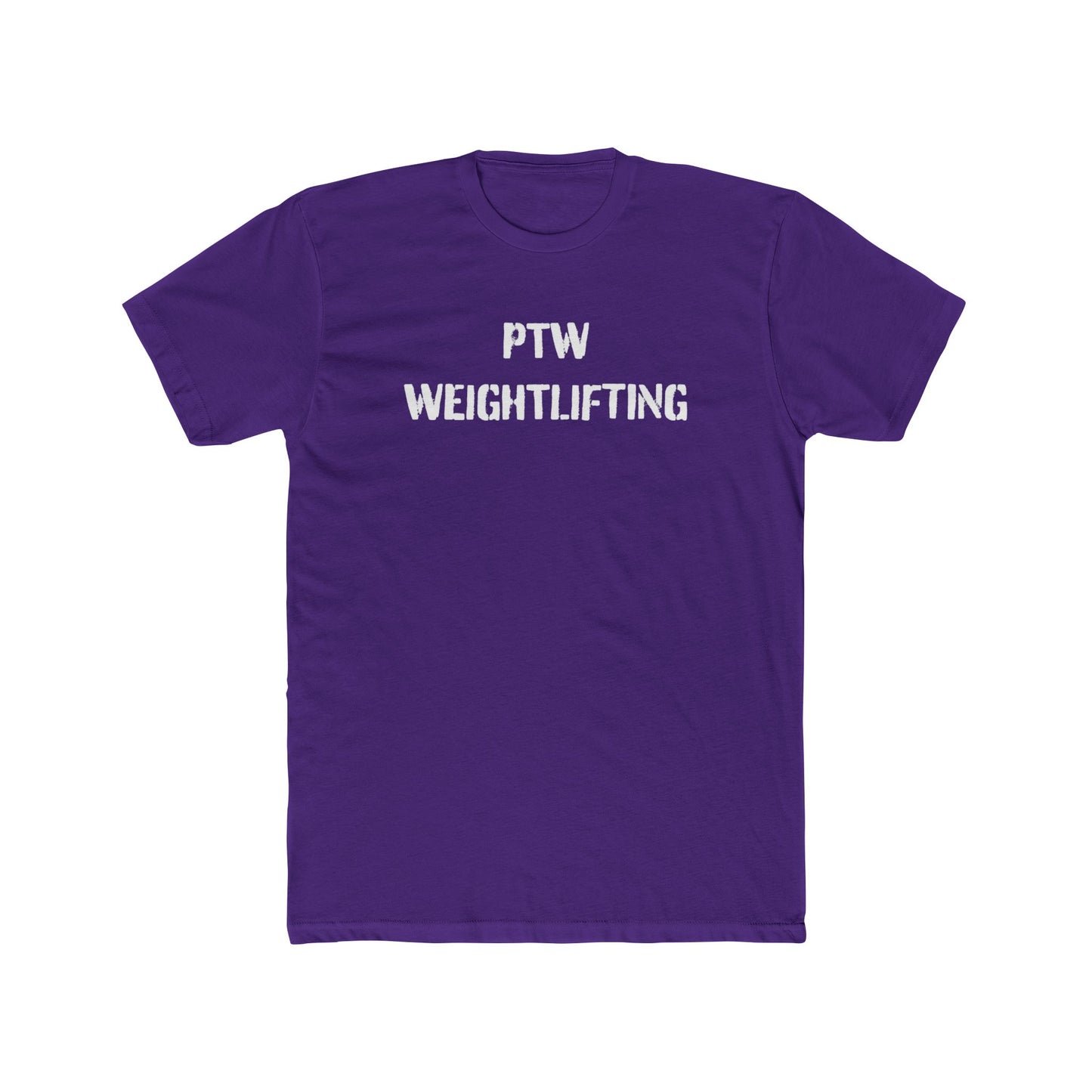 PTW Weightlifting Unisex Cotton Crew Tee