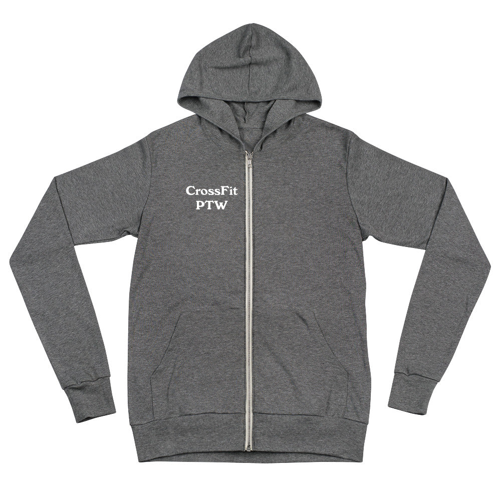 Unisex zip hoodie